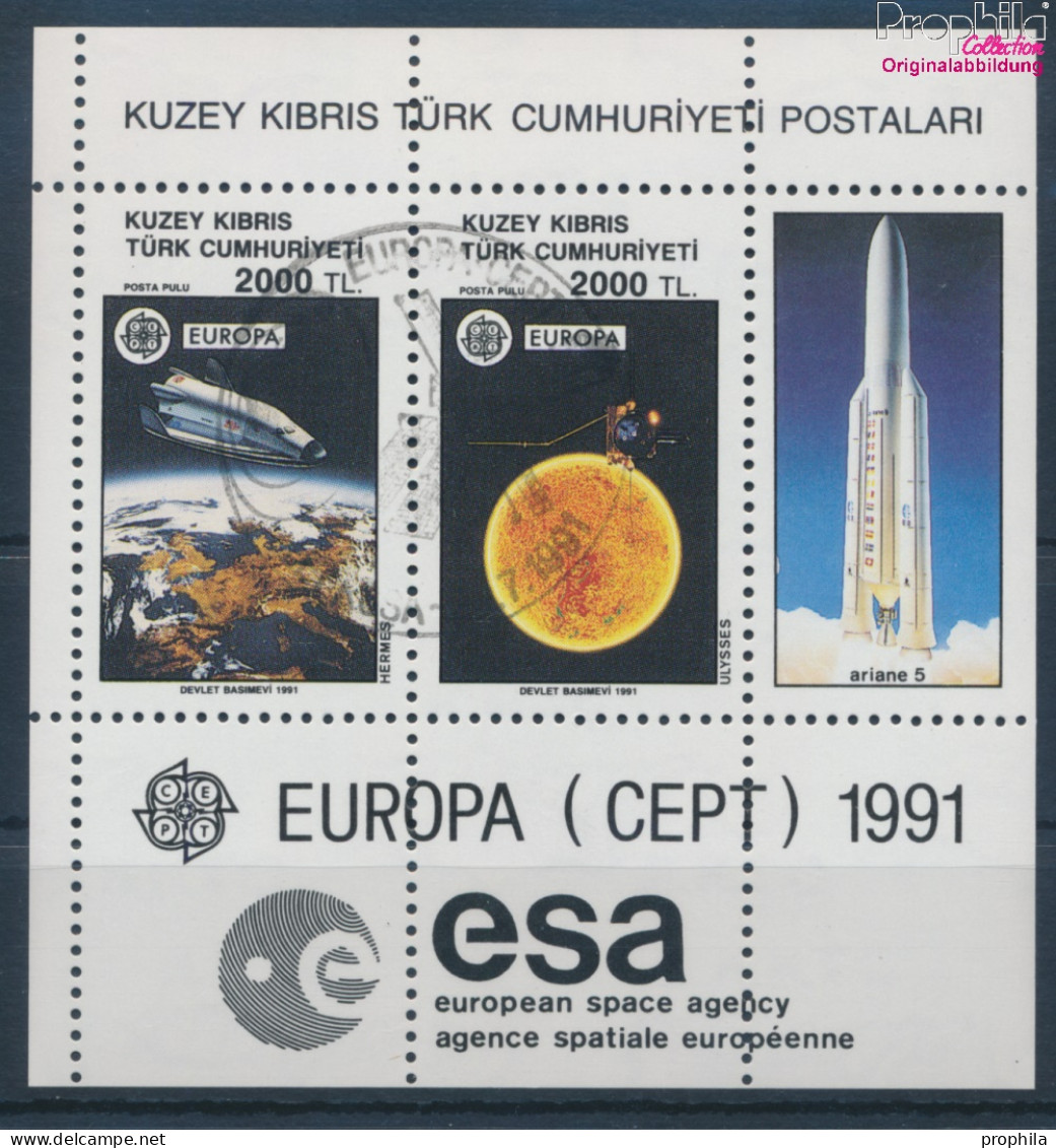 Türkisch-Zypern Block9 (kompl.Ausg.) Gestempelt 1991 Raumfahrt (10309559 - Used Stamps