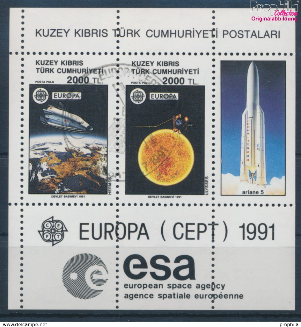 Türkisch-Zypern Block9 (kompl.Ausg.) Gestempelt 1991 Raumfahrt (10309559 - Gebraucht