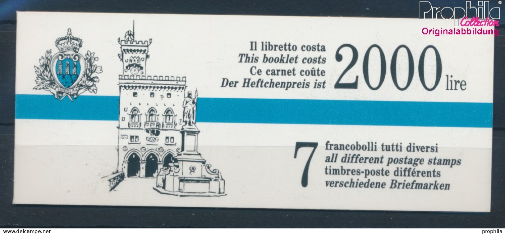 San Marino MH3 (kompl.Ausg.) Gestempelt 1992 Tourismus (10310448 - Oblitérés
