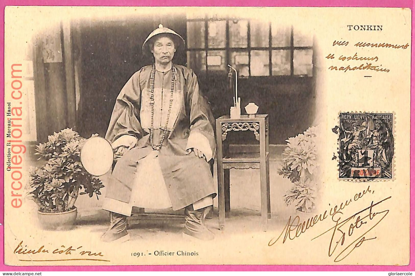 Af8913 - INDOCHINA - Vintage POSTCARD - Tonkin - Indonésie