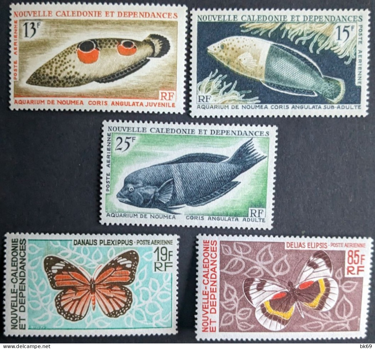 Nouvelle Calédonie Poste Aérienne N°* 81.82.83.92.94 Belle Cote 55€ - Unused Stamps