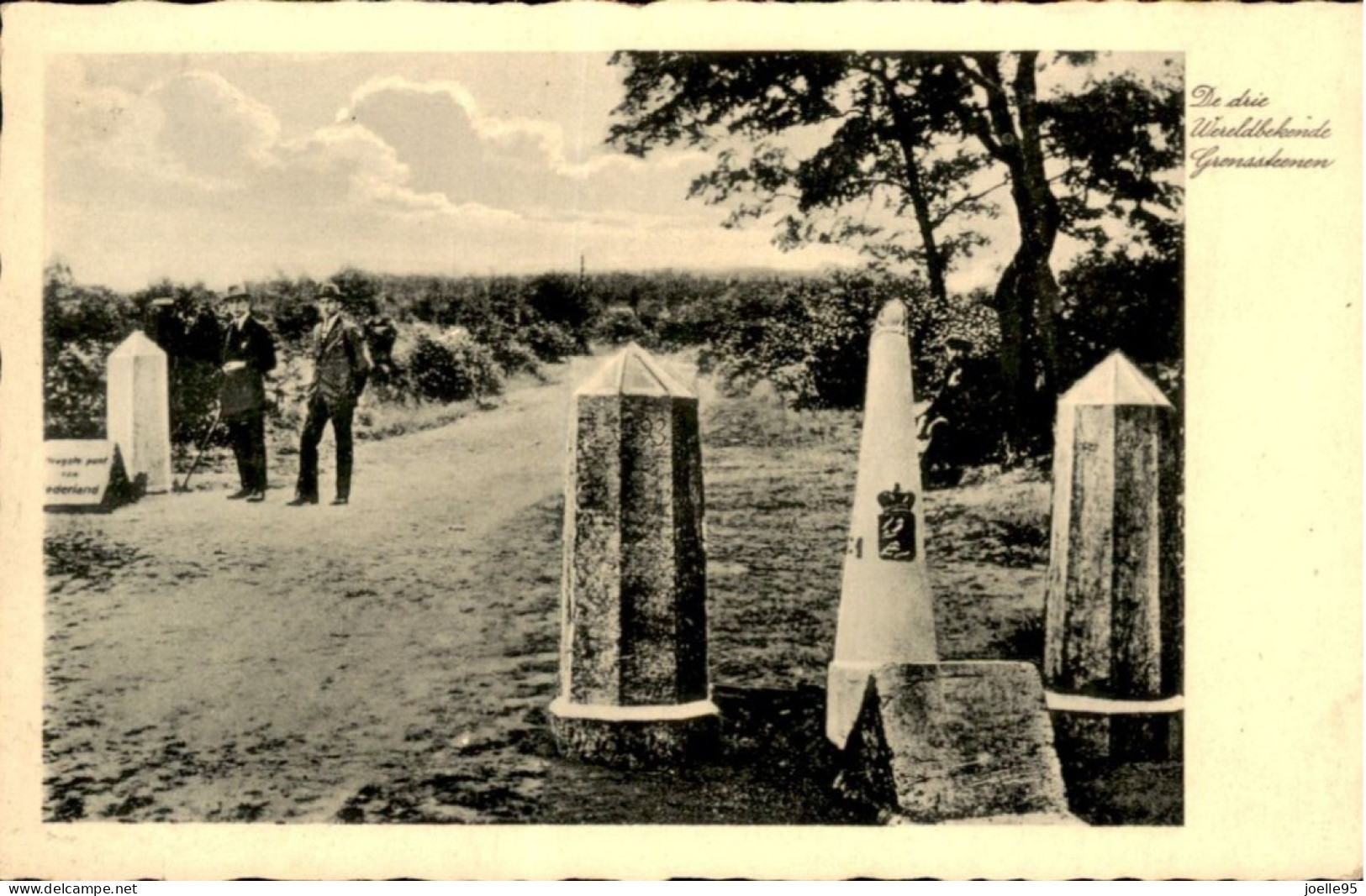 Vaals - Vierlandenblick - Zollwache - Douane - Vierlandenpunt - Bleyberg - Aachen - Neutraal Gebied - 1935 - Vaals