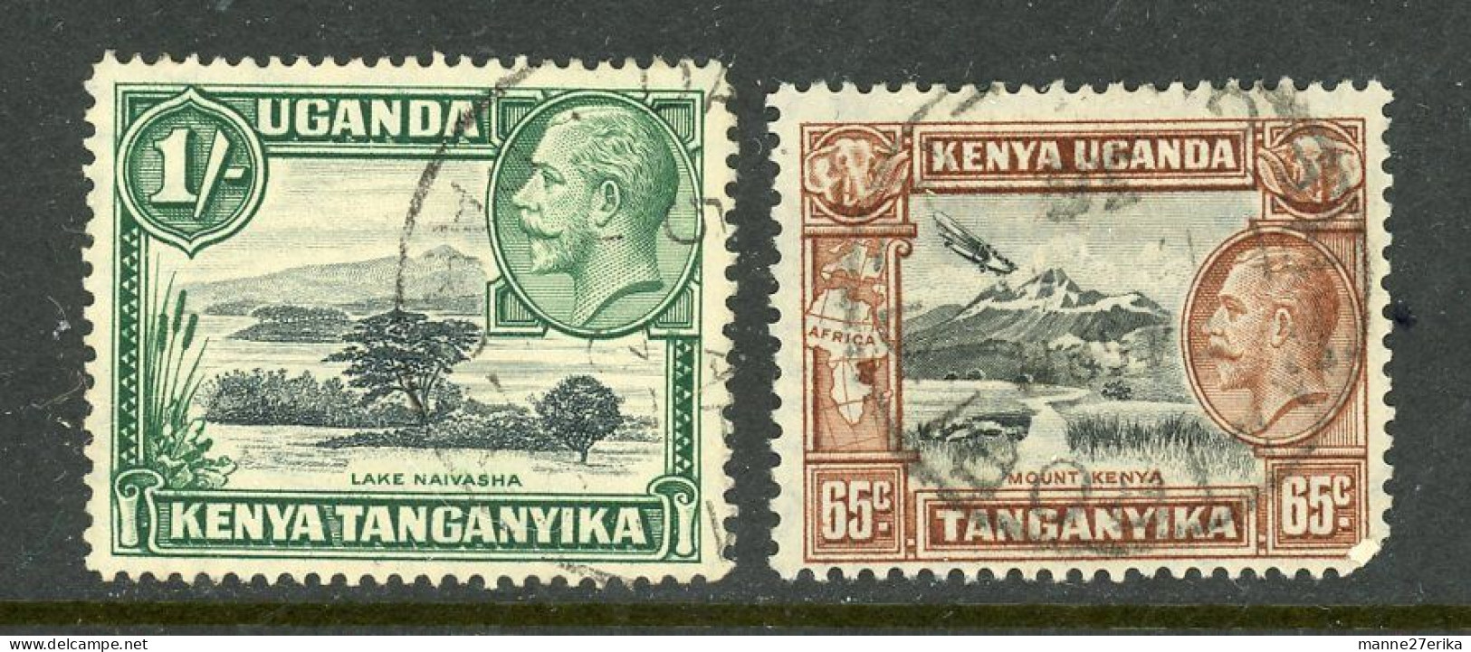 Kenya Uganda USED 1935 - Altri - Africa