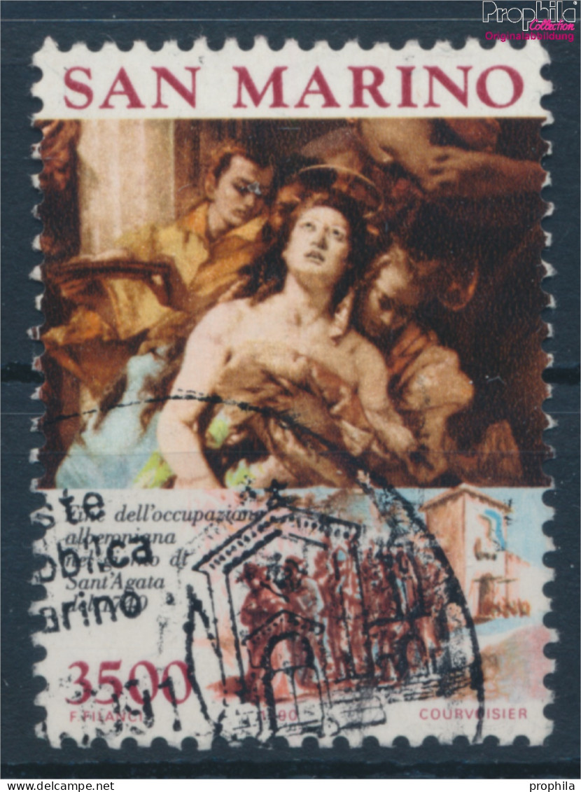 San Marino 1434 (kompl.Ausg.) Gestempelt 1990 Belagerung (10310598 - Used Stamps