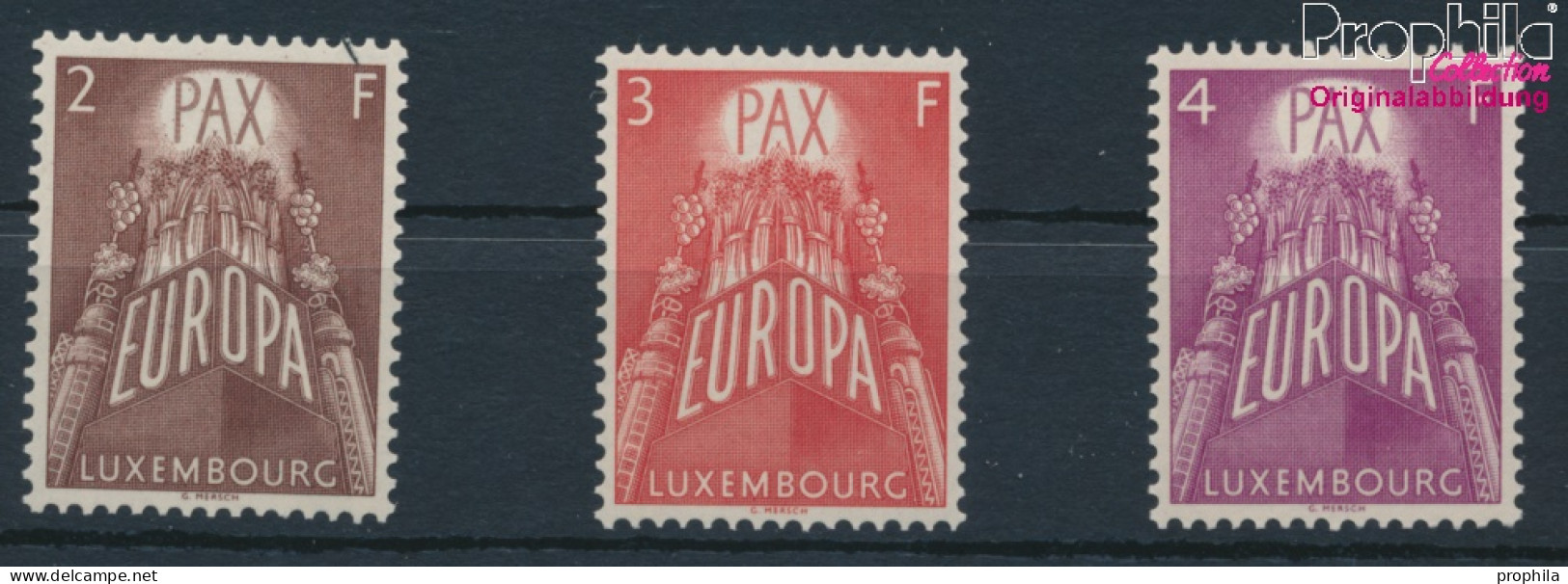 Luxemburg 572-574 (kompl.Ausg.) Postfrisch 1957 Europa (10325799 - Ungebraucht