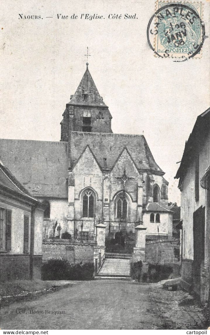 80 - NAOURS - L'Eglise - Naours