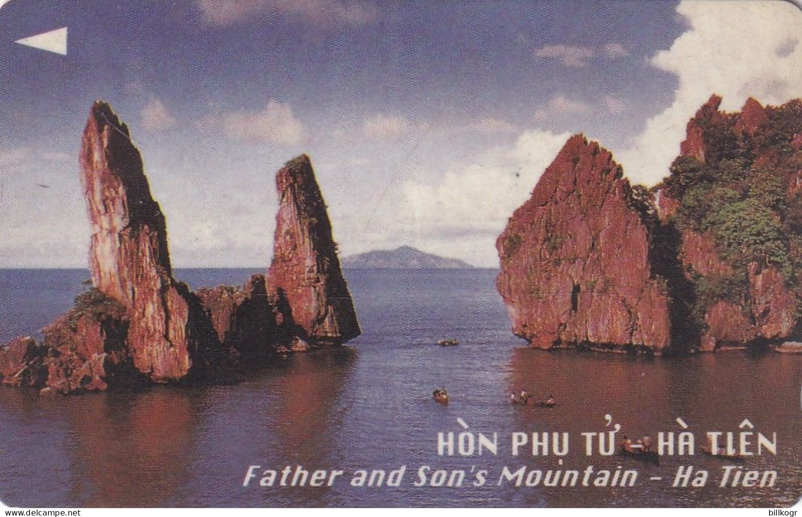 VIETNAM(GPT) - Father And Son"s Mountain, Ha Tien, CN : 90MVSB/B, Tirage 30000, Used - Viêt-Nam