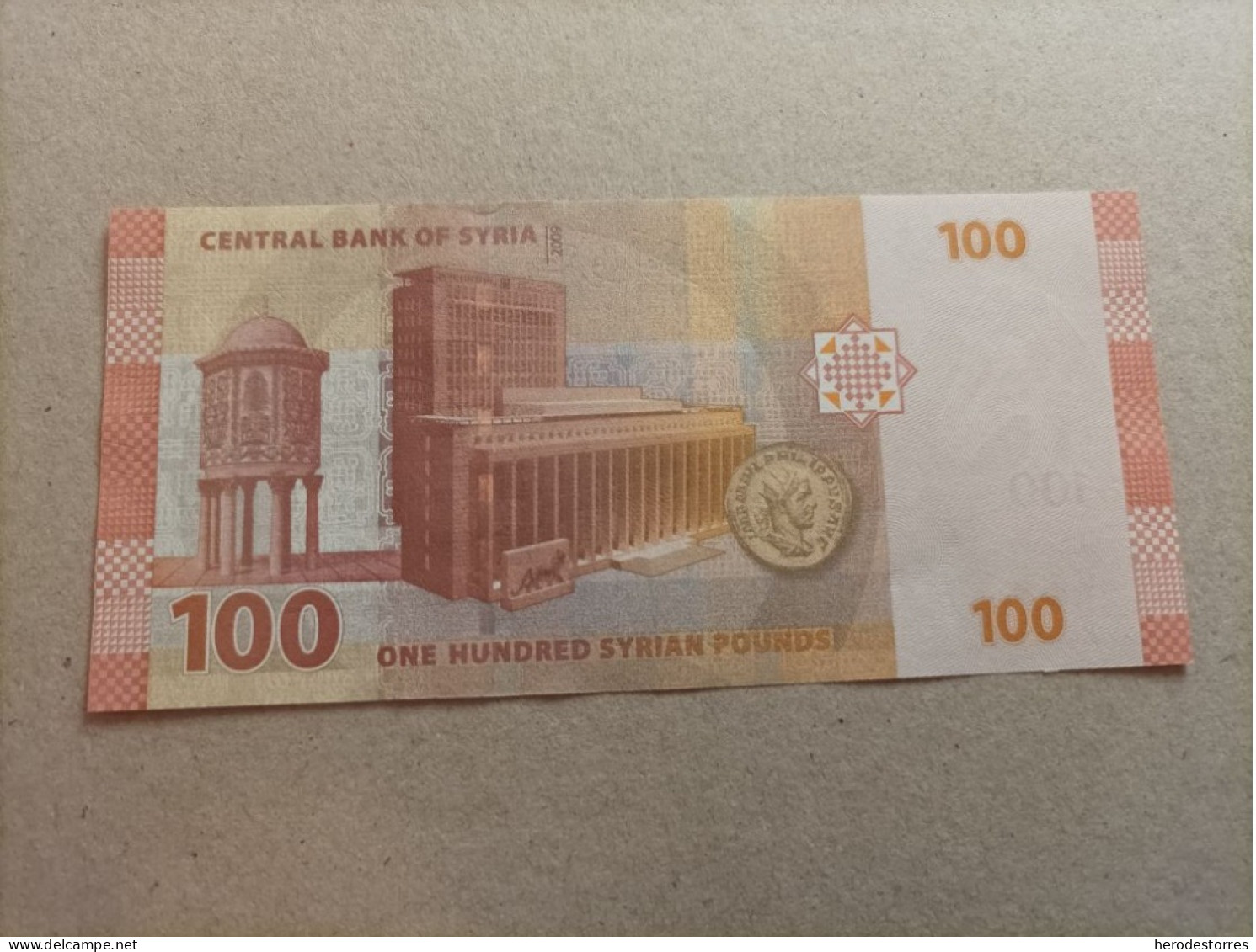 Billete De Siria De 100 Syrian Pounds, Serie A, Año 2009, UNC - Syria