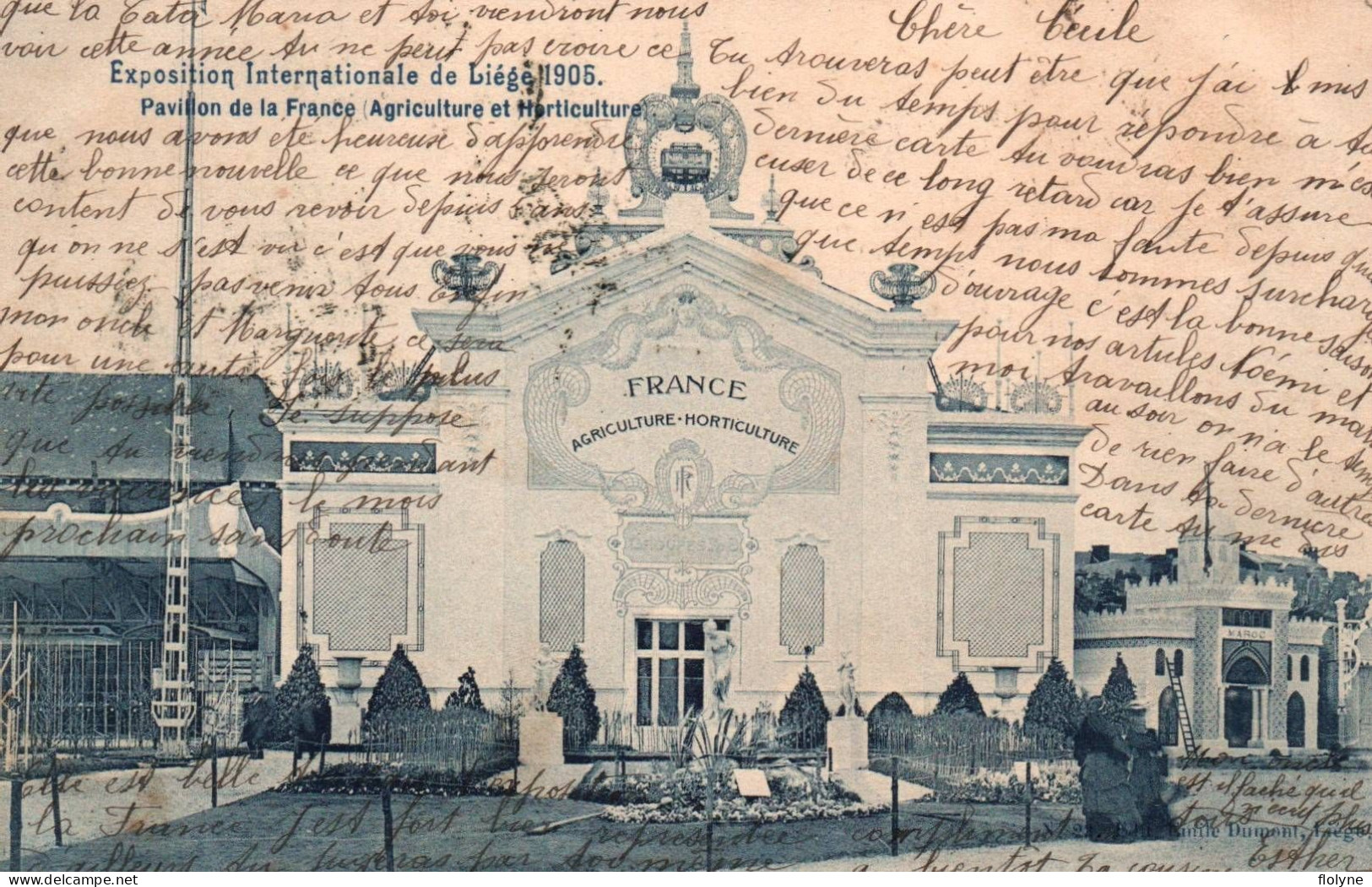 Liège - 4 Cpa - Exposition Universelle De 1905 - Belgique Belgium - Liege