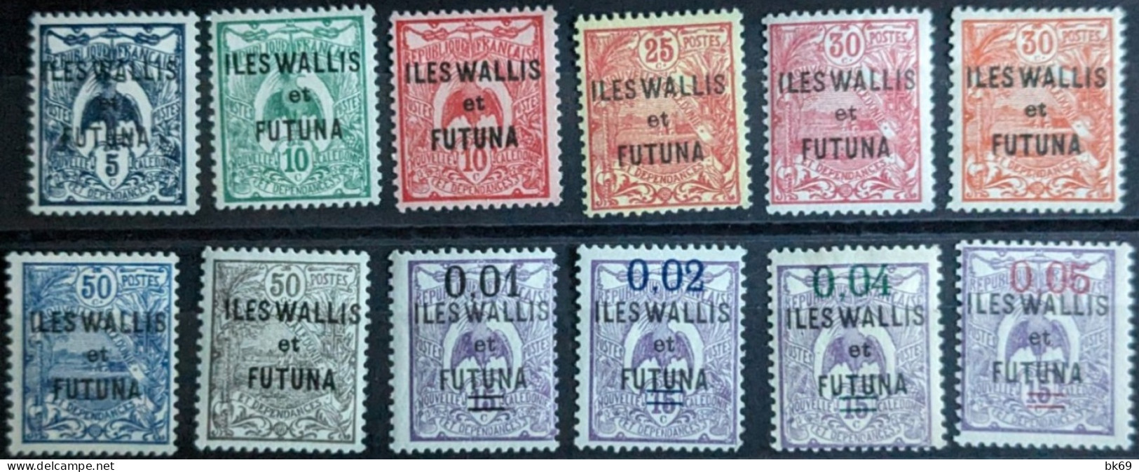Wallis & Futuna* N°18 Au 25 & 26 Au 29* 2 Série Complètes - Unused Stamps