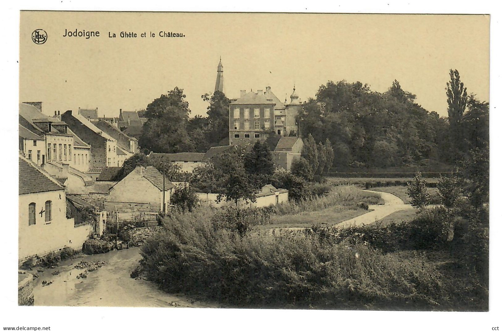 Jodoigne  La Ghète Et Le Château - Jodoigne