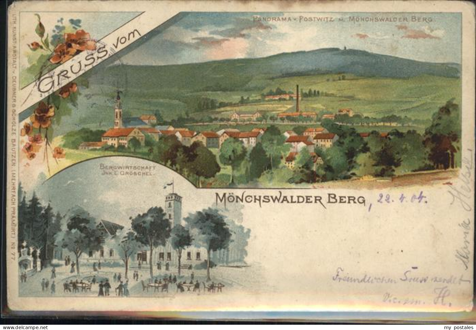 41351757 Wilthen Moenchswalder Berg Bergwirtschaft Wilthen - Wilthen