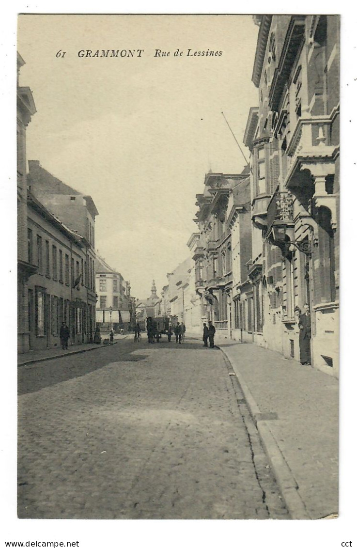 Grammont  Geraardsbergen   Rue De Lessines - Geraardsbergen