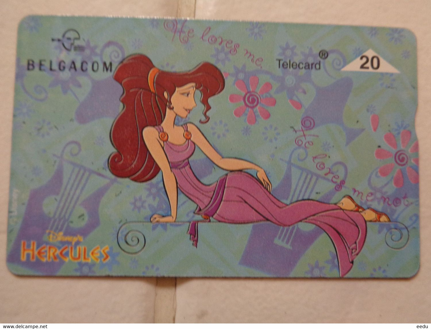 Belgium Phonecard - Disney