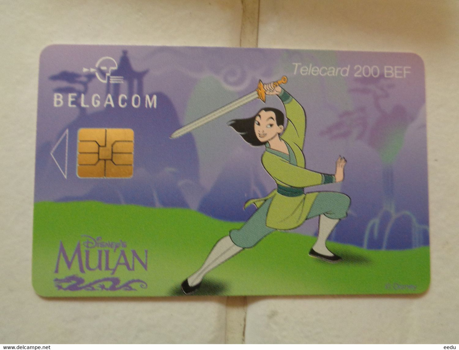 Belgium Phonecard - Disney