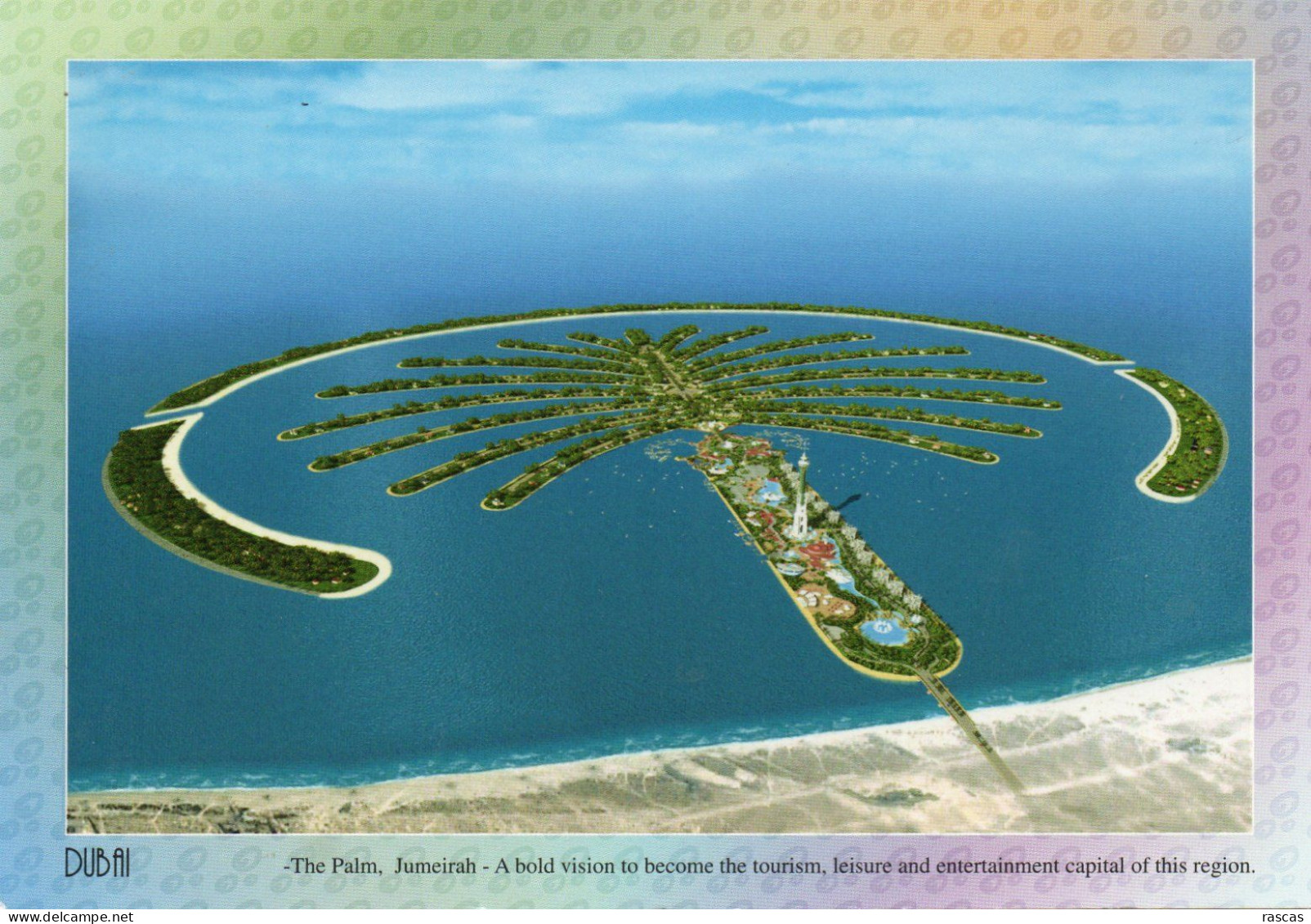 CPM GRAND FORMAT F1 - EMIRATS ARABES UNIS - DUBAI - THE PALM - JUMEIRAH - Ver. Arab. Emirate