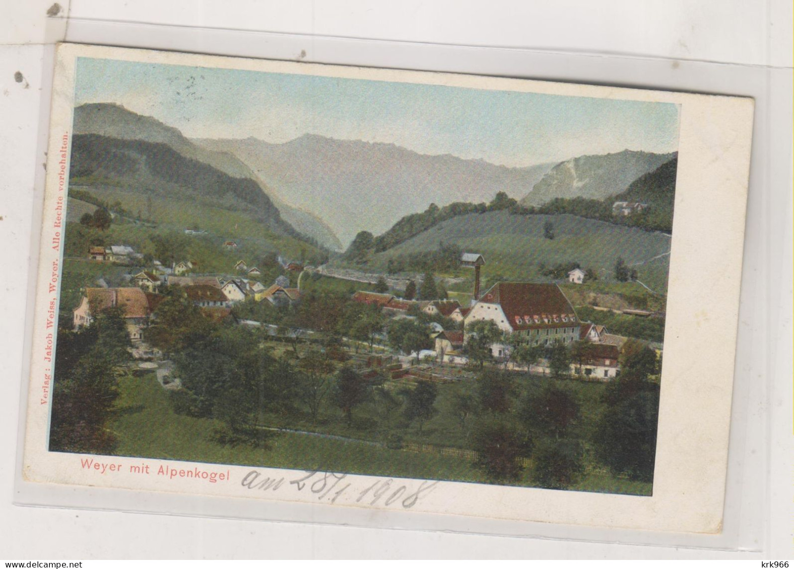 AUSTRIA WEYER  Nice Postcard - Weyer