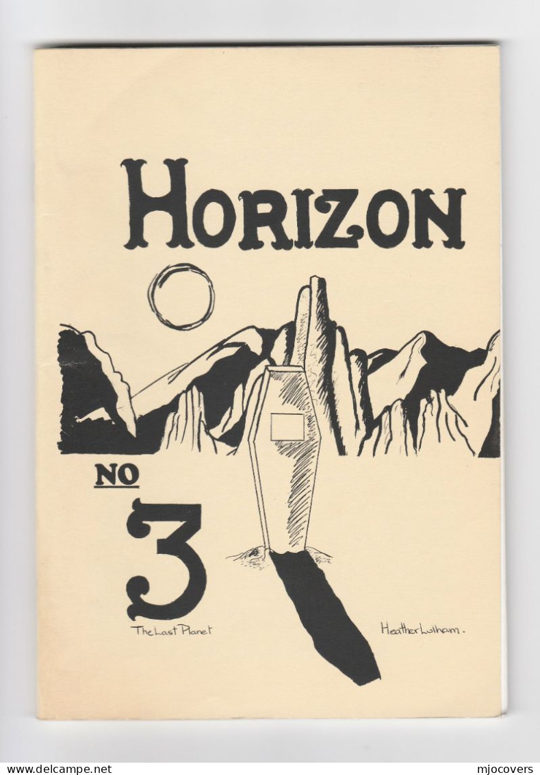 BLAKE'S SEVEN  Fanzine HORIZON 3 , 1983 Blakes 7 - Adattamenti Televisivi