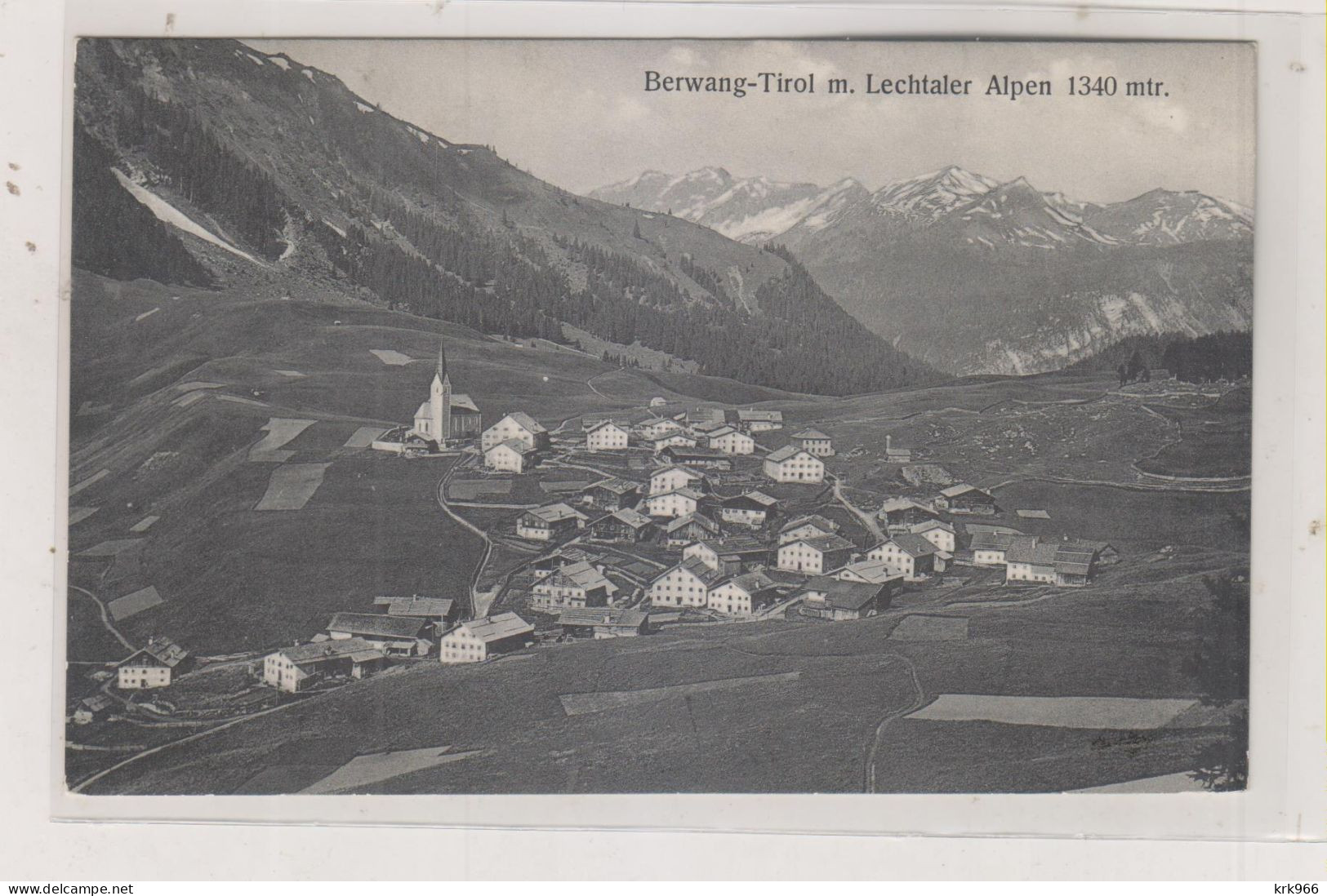 AUSTRIA BERWANG Nice Postcard - Berwang