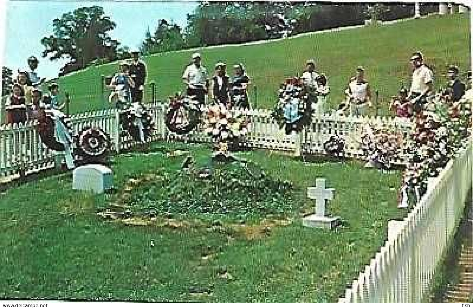 United States ** & Postal, Arligton, Grave Of Président John F. Kennedy, Ed. Mahattan Post Card Pub Co. (768768) - Arlington