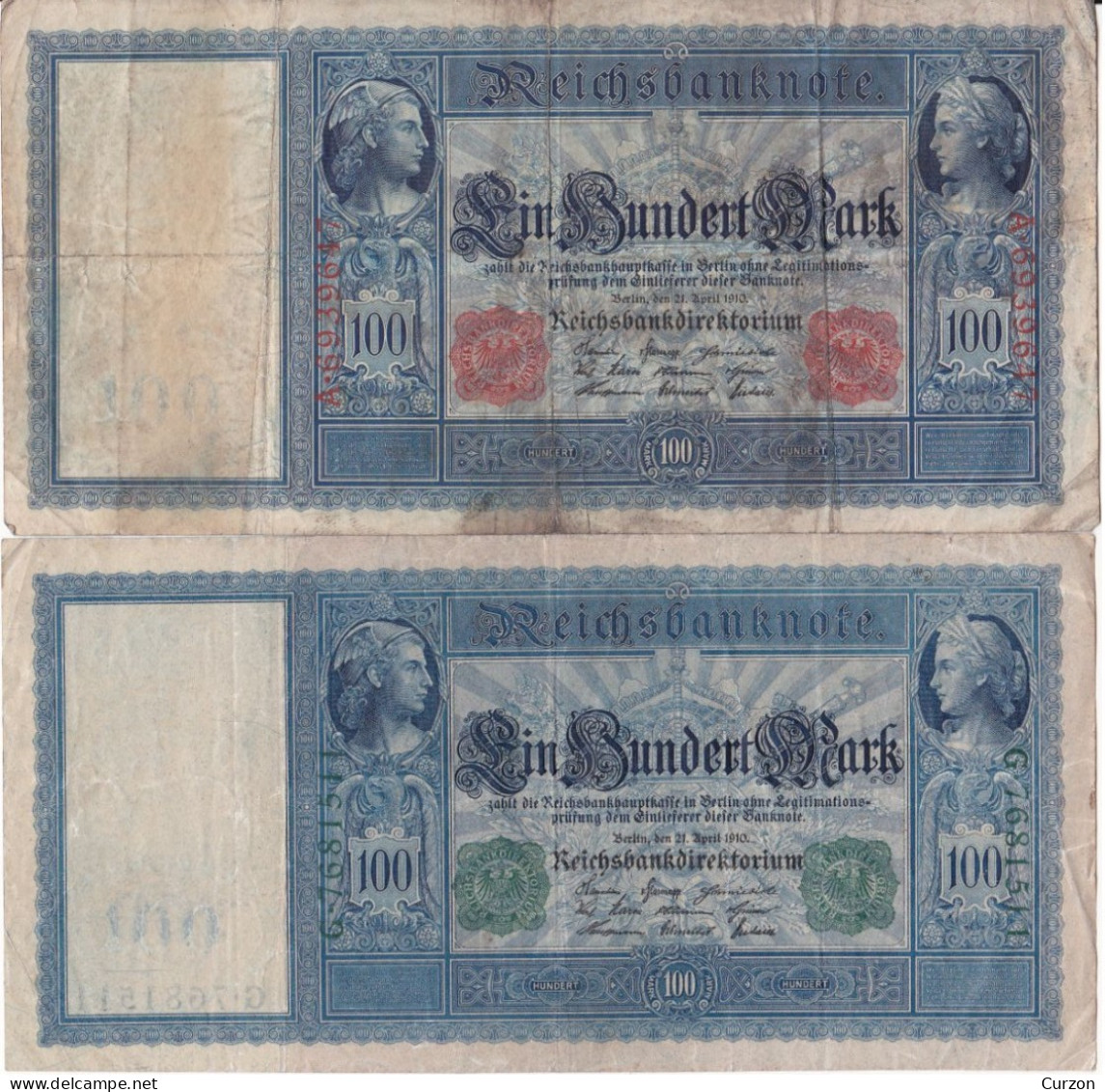 Kleines Konvolut an Reichsbanknoten