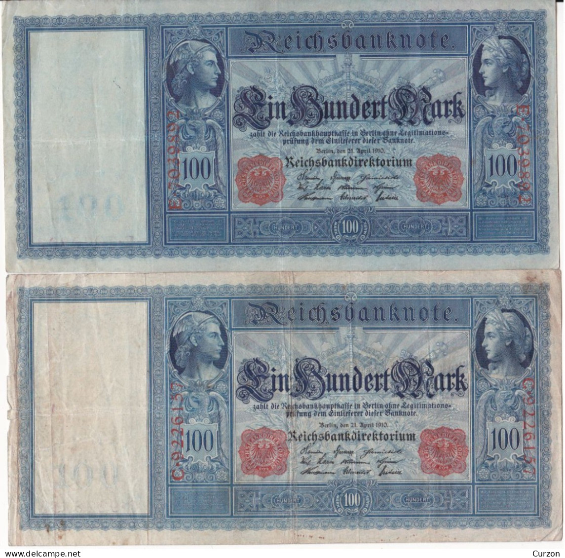 Kleines Konvolut an Reichsbanknoten