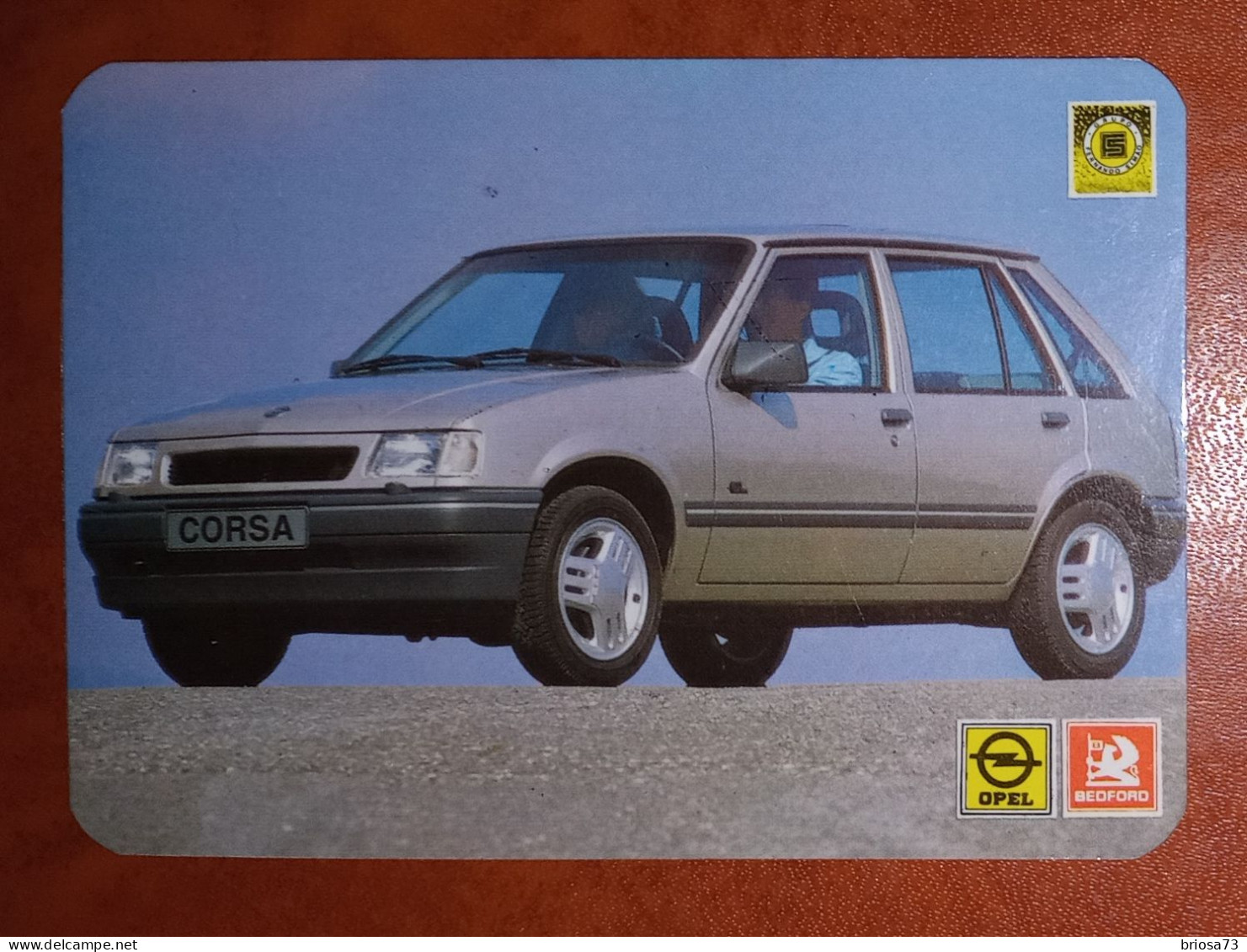 CALENDRIER DE POCHE. Opel Corsa - Petit Format : 1981-90