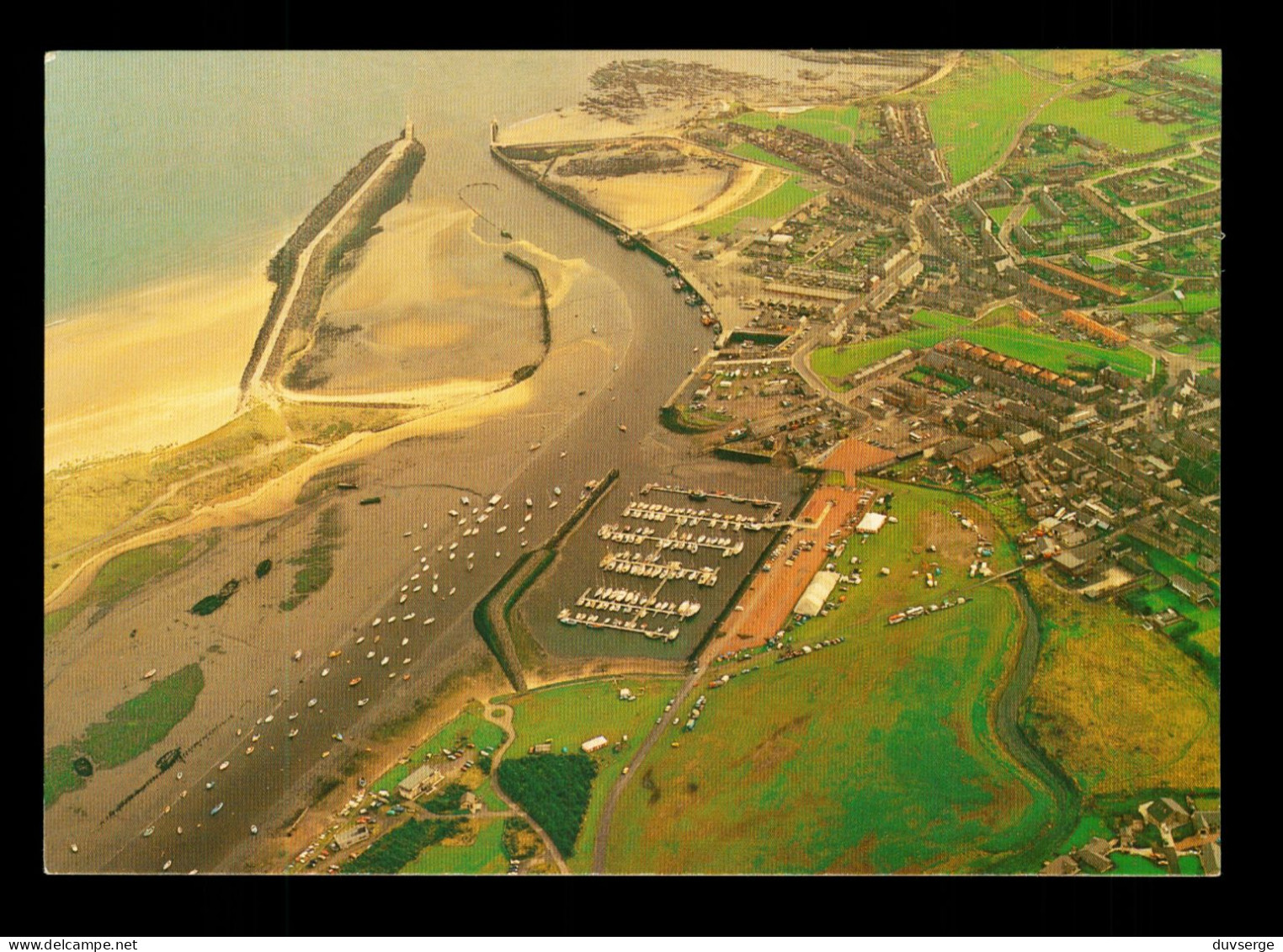 England Northumberland Amble And The Marina Airfotos - Andere & Zonder Classificatie