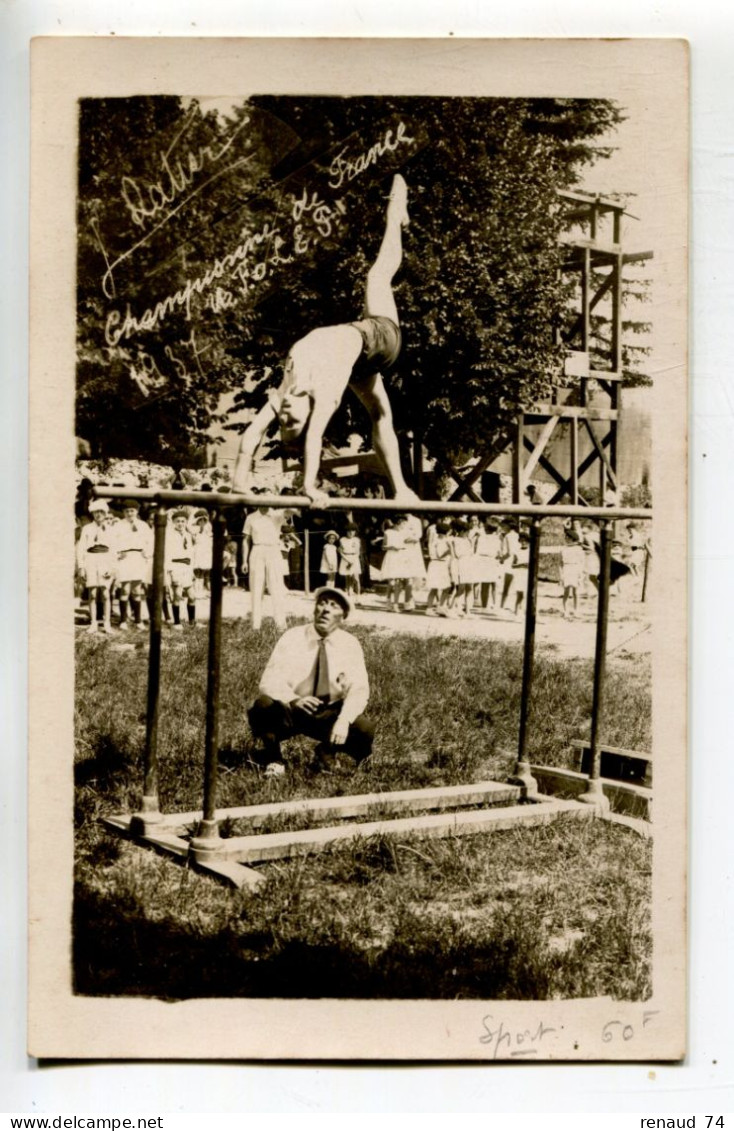 Gymnastique Championnat De France Barres Parallèles - Gymnastique