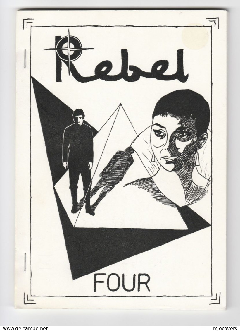 BLAKE'S SEVEN  Fanzine REBEL 4,  1988 Blakes 7 - Adapté à L'Écran