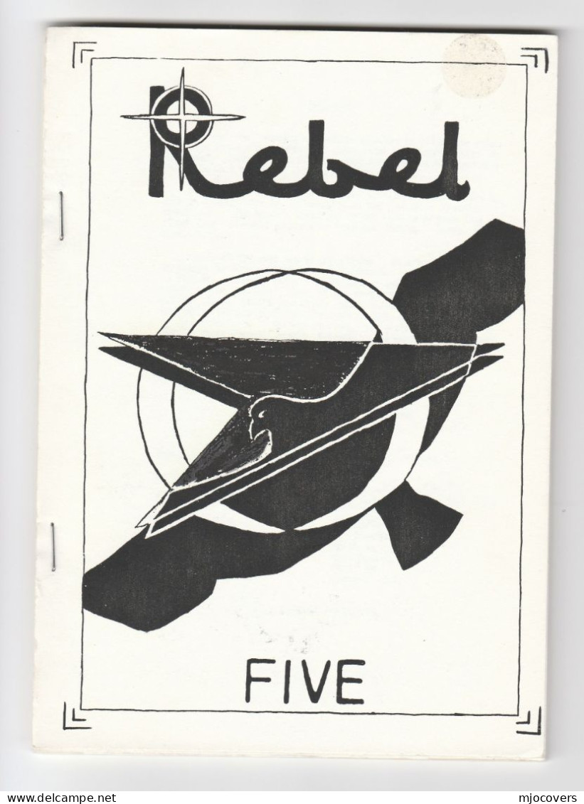 BLAKE'S SEVEN  Fanzine REBEL 5,  1988 Blakes 7 - Adattamenti Televisivi