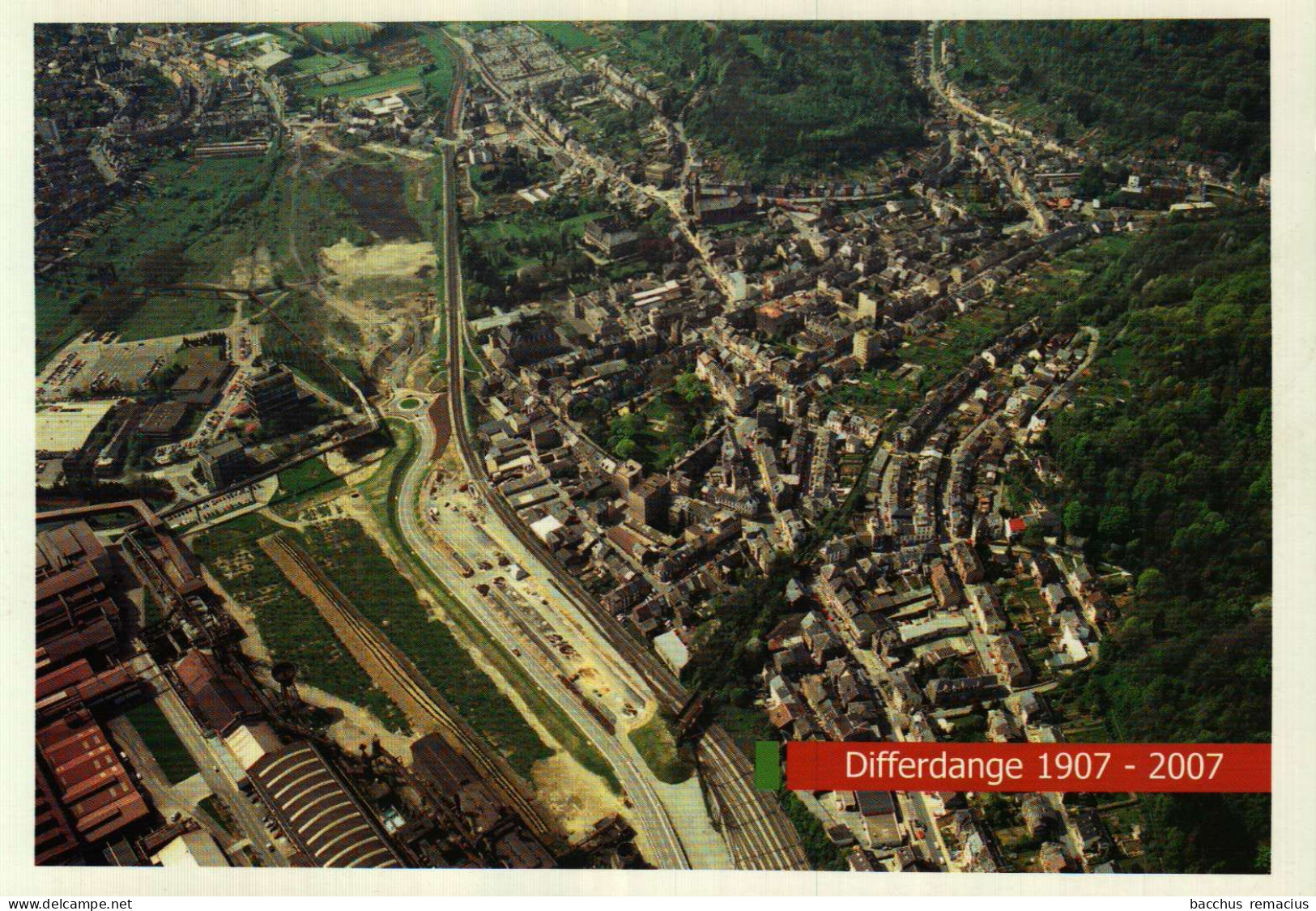 DIFFERDANGE 1907-2007 - Vue Aérienne Édité Par Editpress - Photo Et Copyright Par Rol Schleich - Differdange