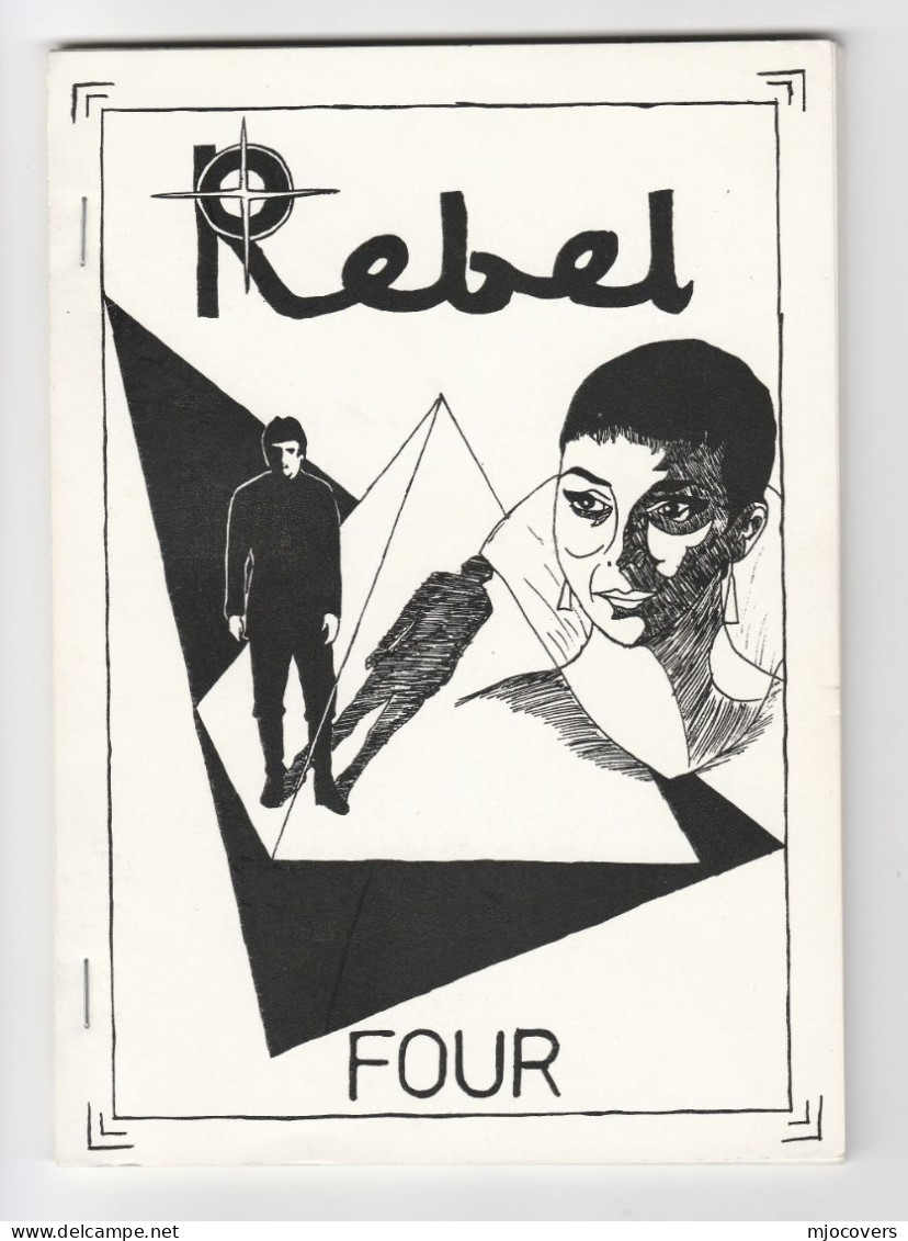 BLAKE'S SEVEN  Fanzine REBEL 4,  1988 Blakes 7 - Science Fiction