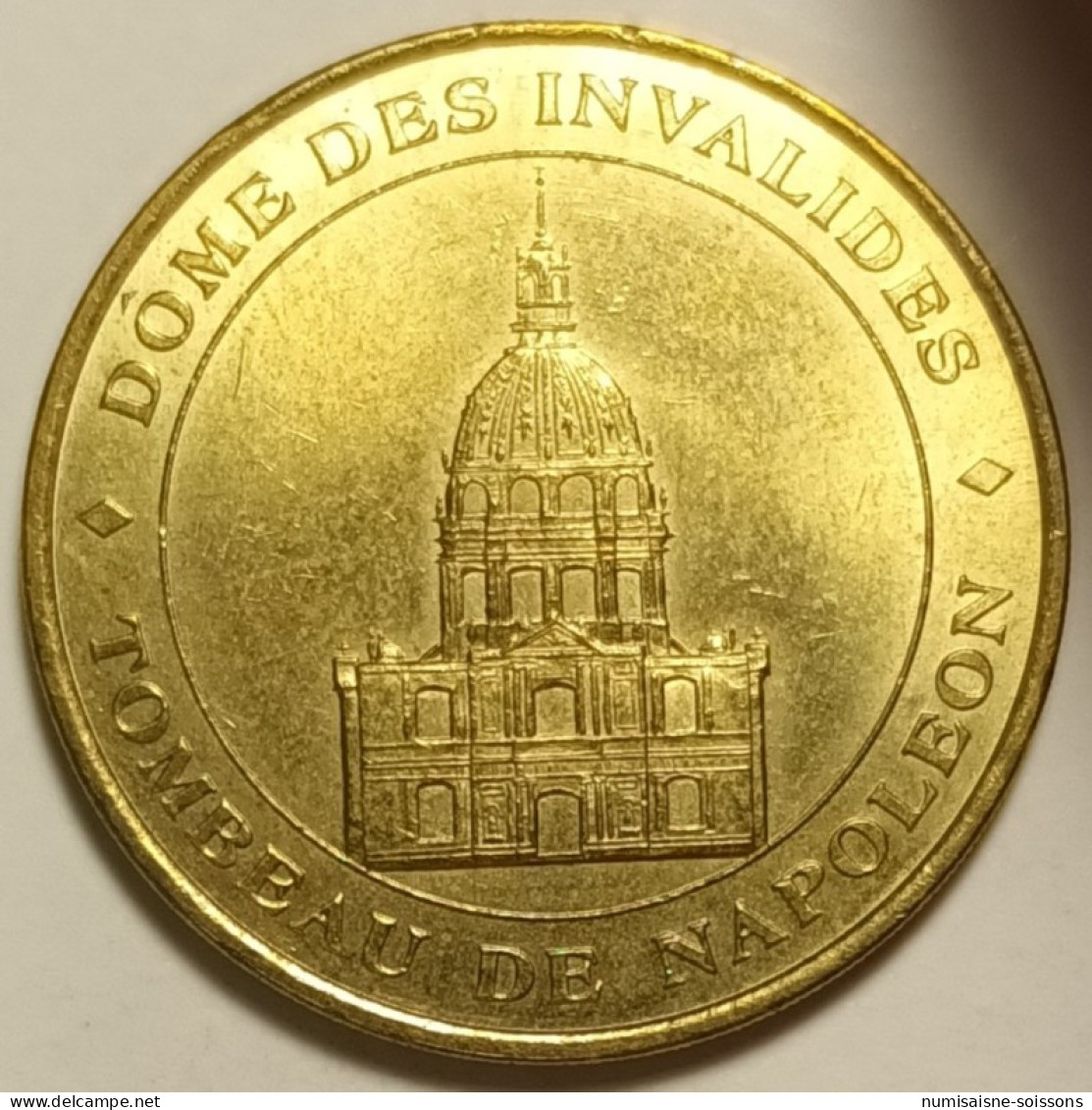 75 - PARIS - DÔME DES INVALIDES - TOMBEAU DE NAPOLEON - Monnaie De Paris - 2001 - 2001