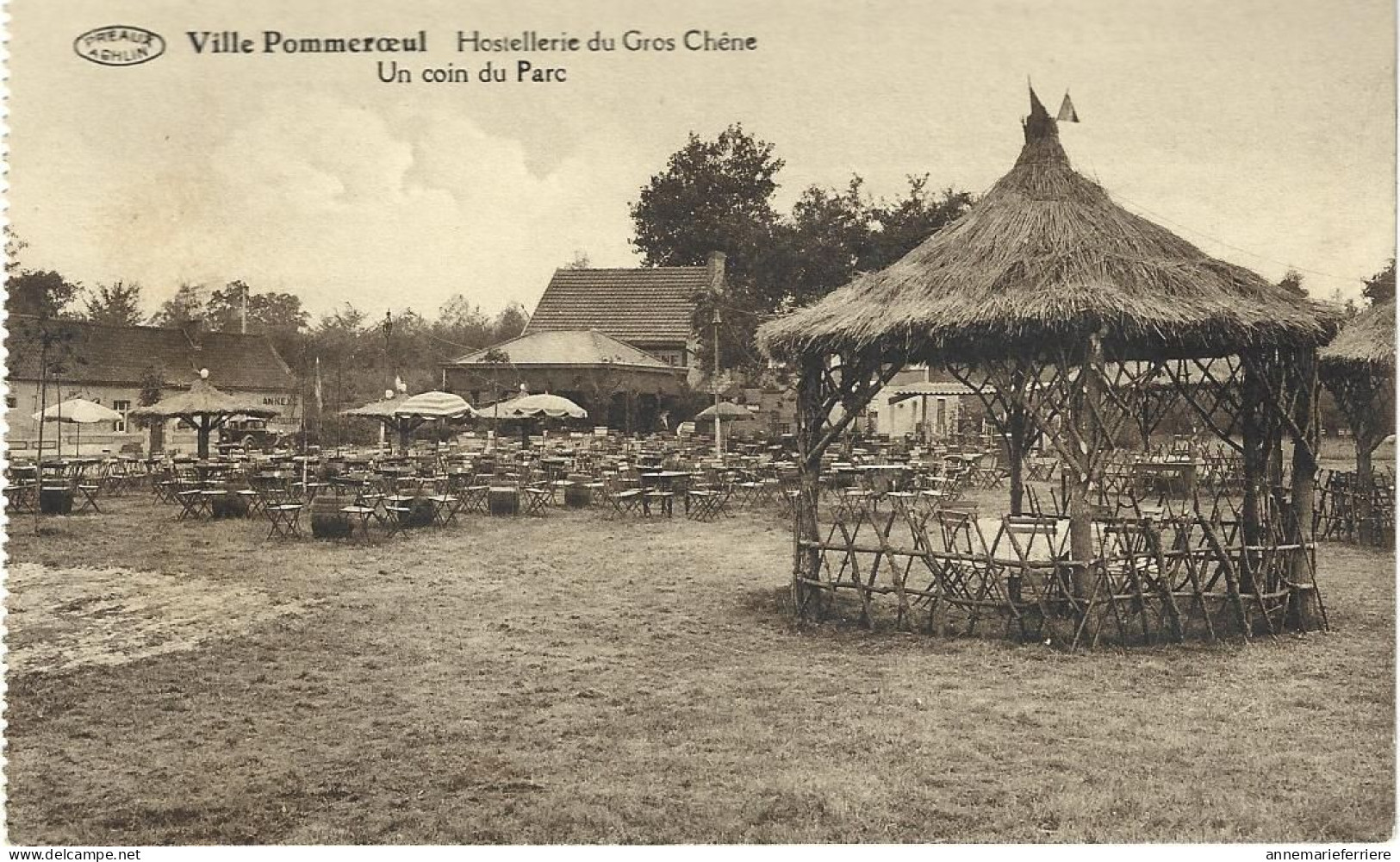 Ville Pommeroeul - Hostellerie Du Gros Chêne - Un Coin Du Parc - Bernissart