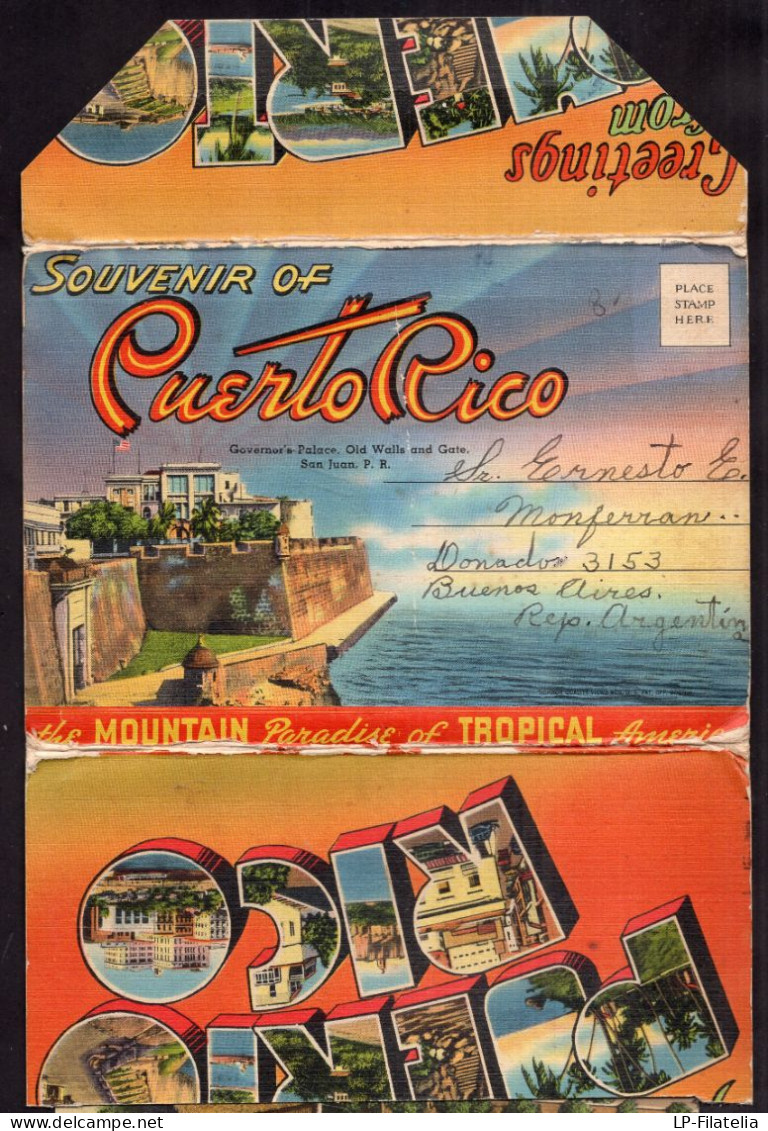 Puerto Rico - Postcards Booklet Souvenir - Landmarks And Places - Puerto Rico