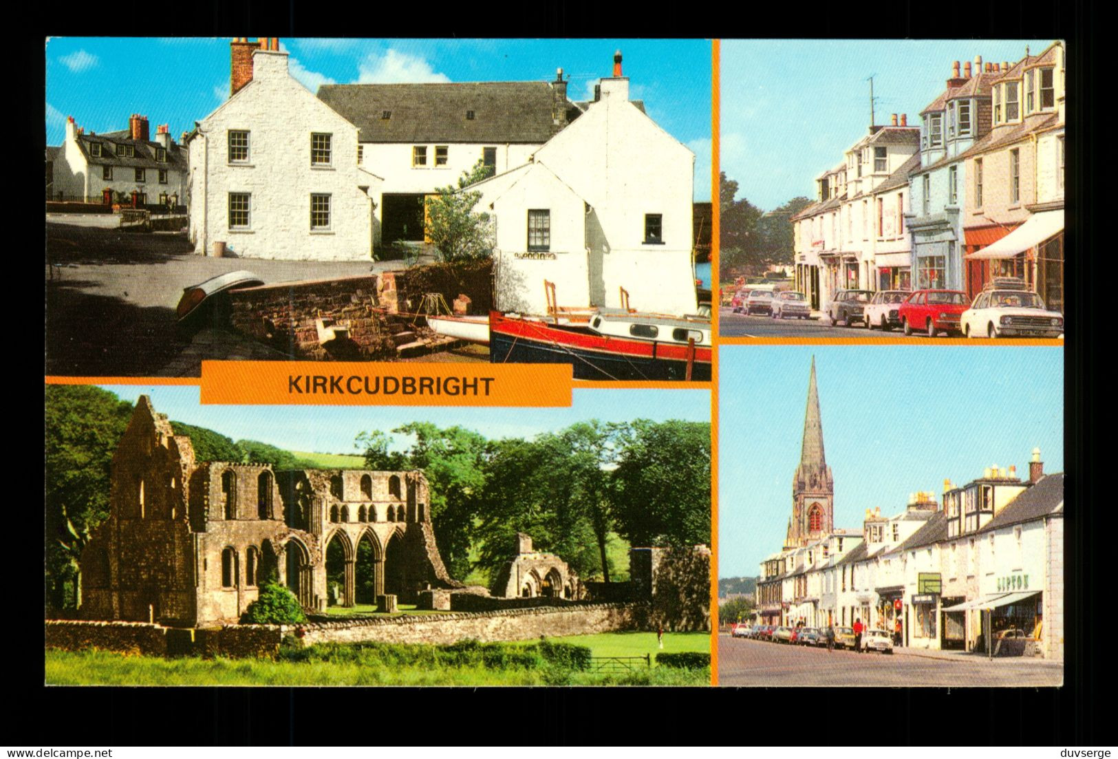 Scotland Ecosse Kirkcudbrightshire  Kirkcudbright ( Format 9cm X 14cm ) - Kirkcudbrightshire