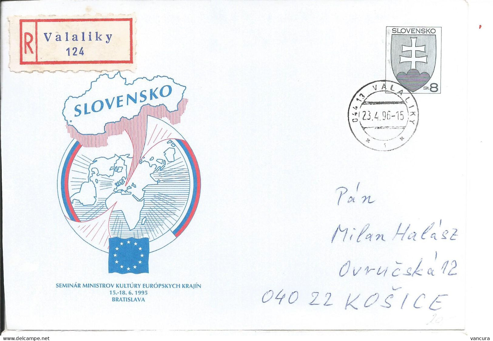 COB 3 Slovakia Seminary Of The Ministers Of Culture 1995 - Covers