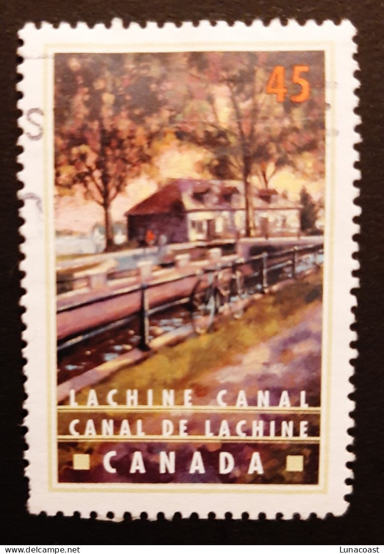 Canada 1998  USED  Sc 1731    45c  Canals, Lachine Canal - Oblitérés