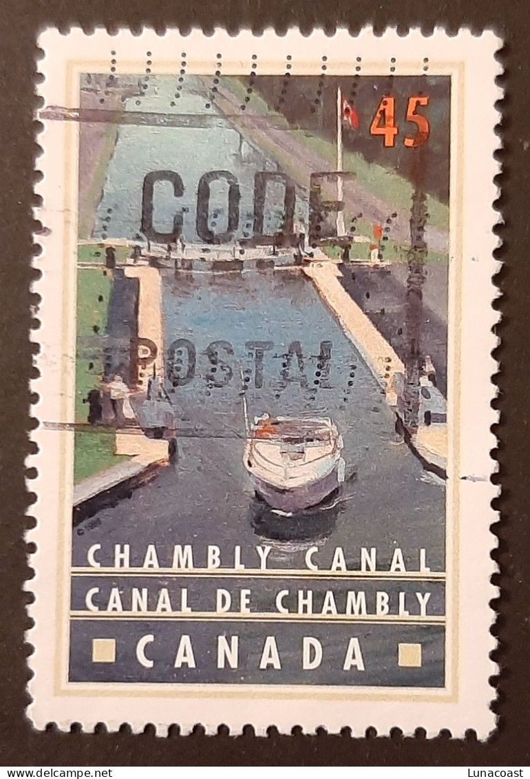 Canada 1998  USED  Sc 1730    45c  Canals, Chambly Canal - Oblitérés