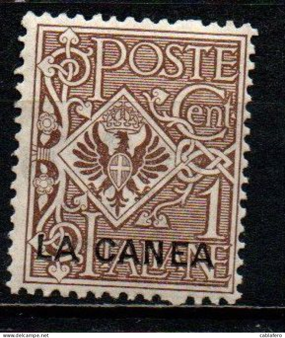 ITALIA - LA CANEA - 1905 - 1 C. - MNH - La Canea