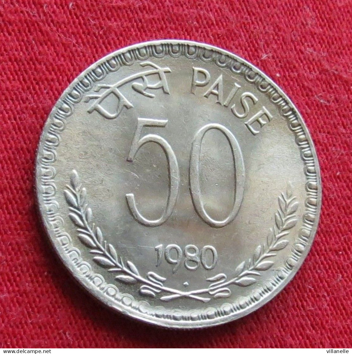 India 50 Paise 1980 B KM# 63 *VT Mumbai Inde Indien Indies Paisa - Inde