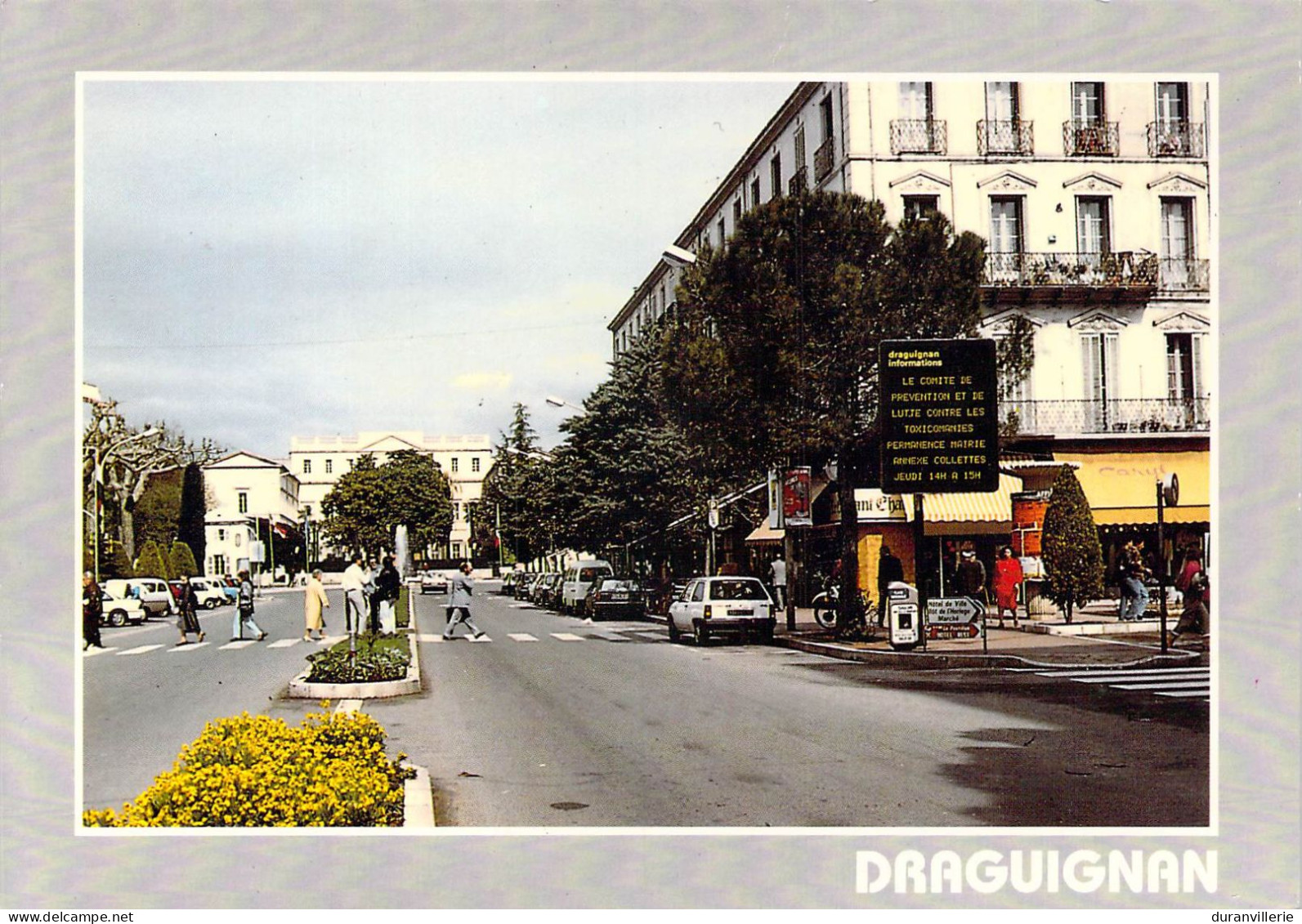 83 - DRAGUIGNAN - Boulevard Clémenceau ... Edition P.P. - Cogolin
