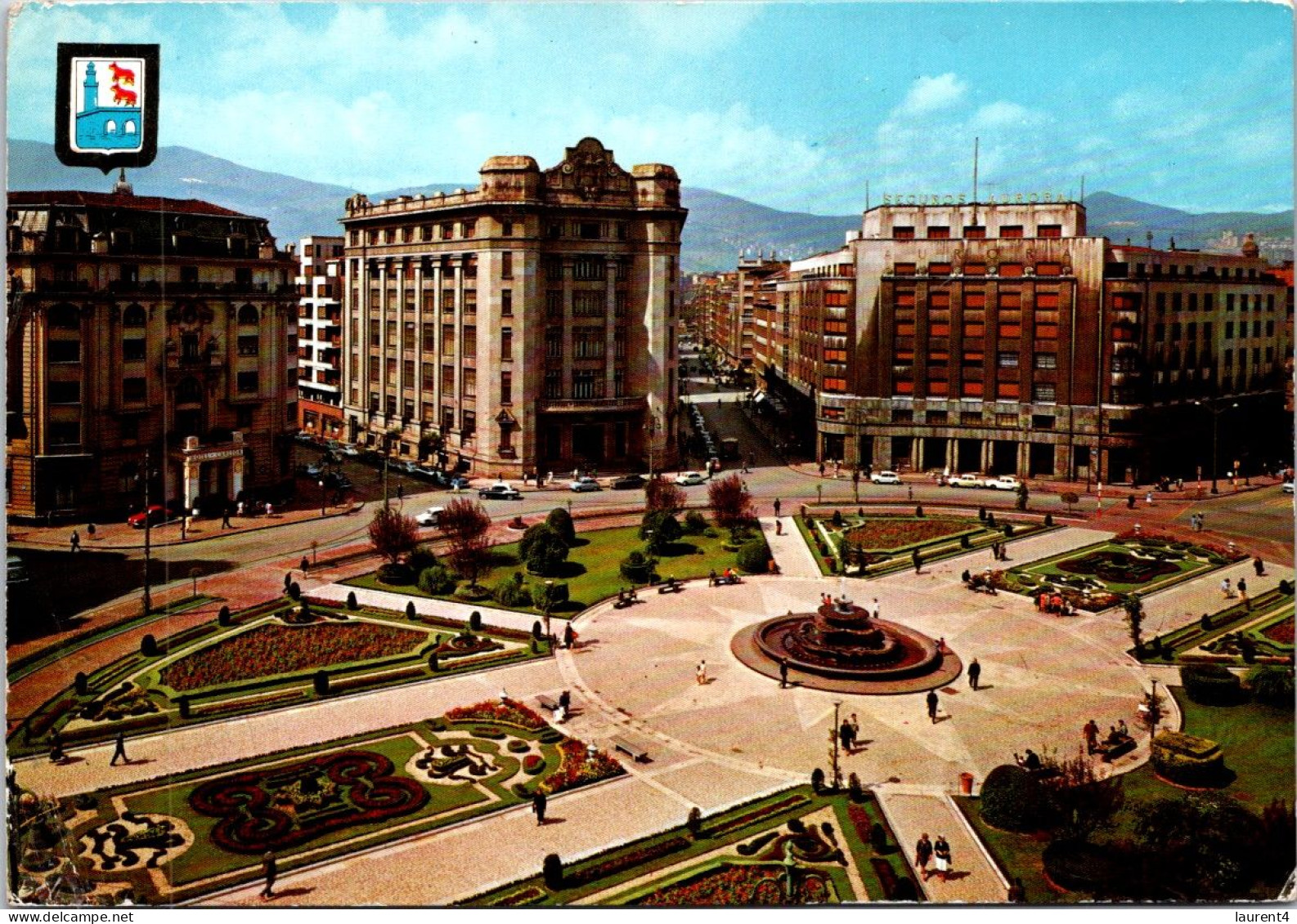 20-1-2024 (1 X 40) Spain - Bilbao (posted To France With Peace Stamp) - Vizcaya (Bilbao)