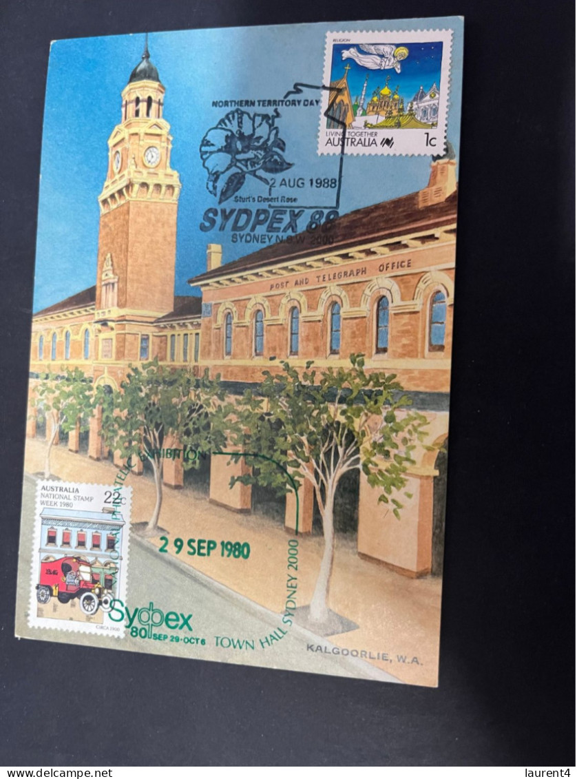 20-1-2024 (1 X 32) Sydpex 88 Maxicard (Australia) - Cartoline Maximum