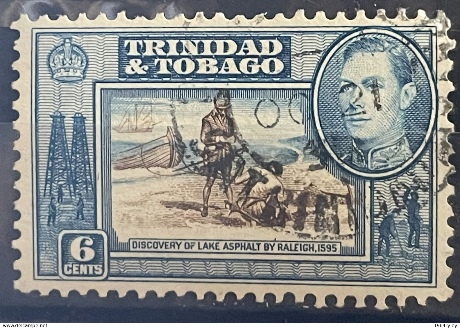 TRINIDAD & TOBAGO - (0) - 1938-1951  -  # 55 - Trinidad & Tobago (...-1961)