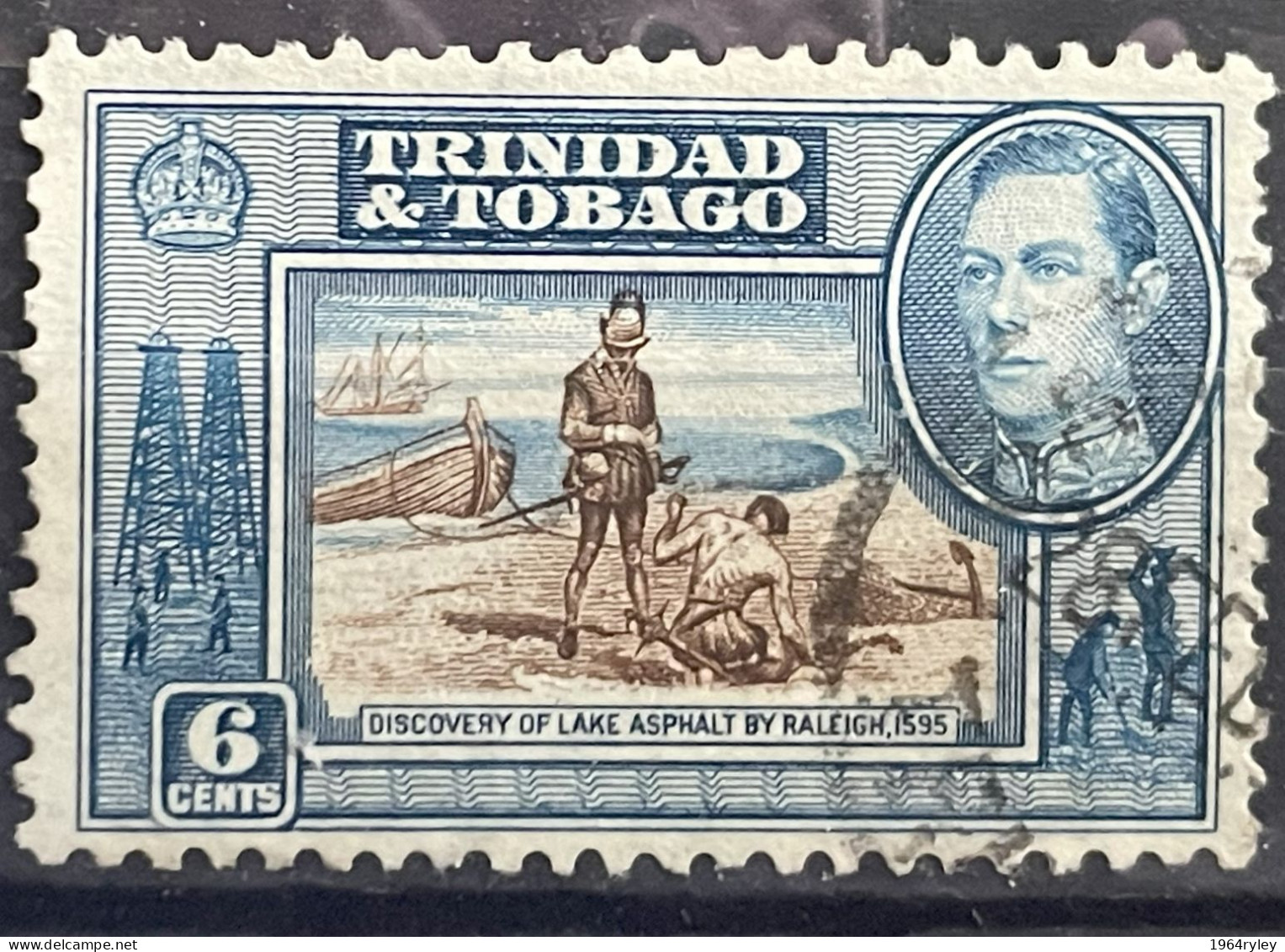 TRINIDAD & TOBAGO - (0) - 1938-1951  -  # 55 - Trinidad & Tobago (...-1961)