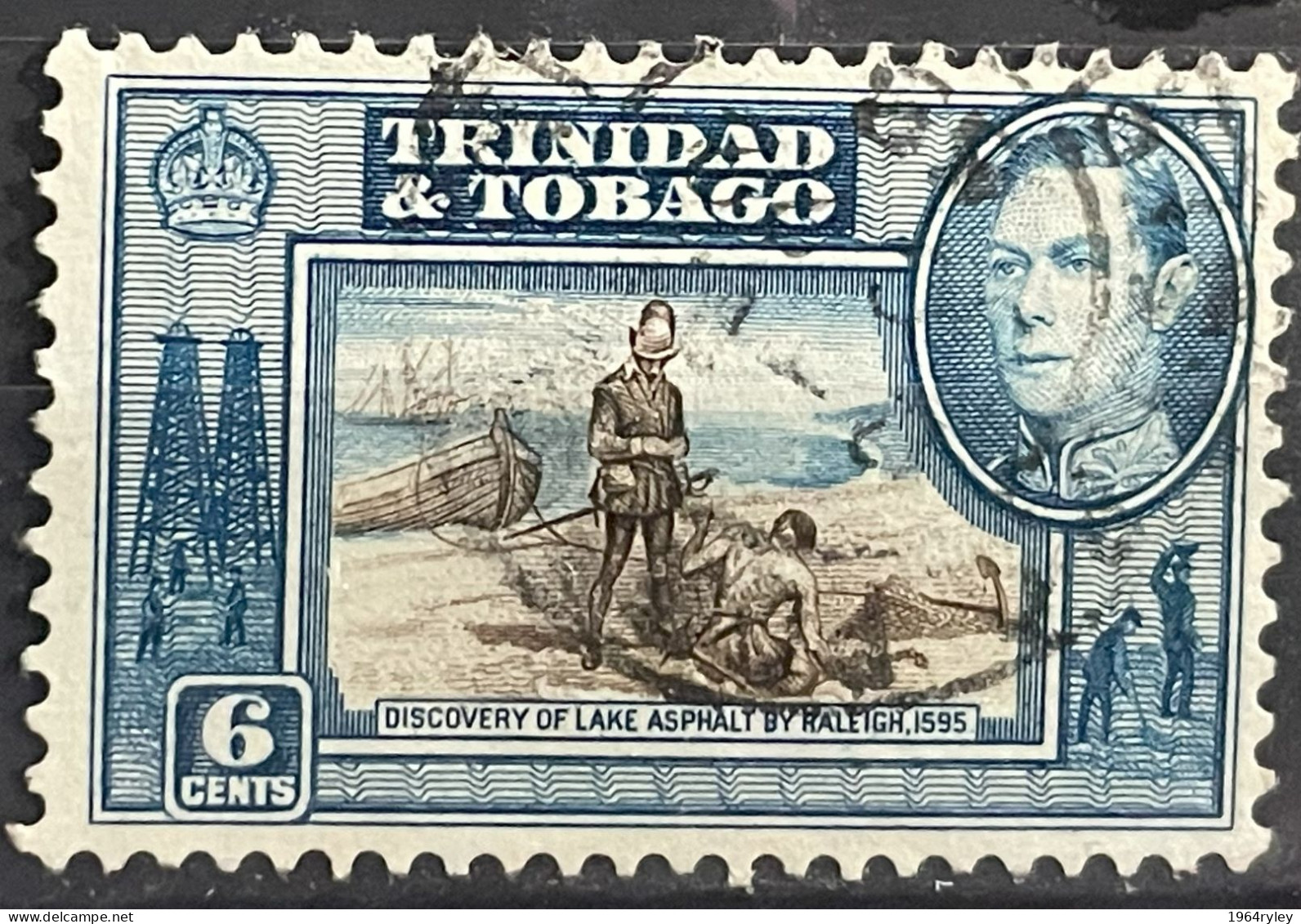 TRINIDAD & TOBAGO - (0) - 1938-1951  -  # 55 - Trinidad & Tobago (...-1961)