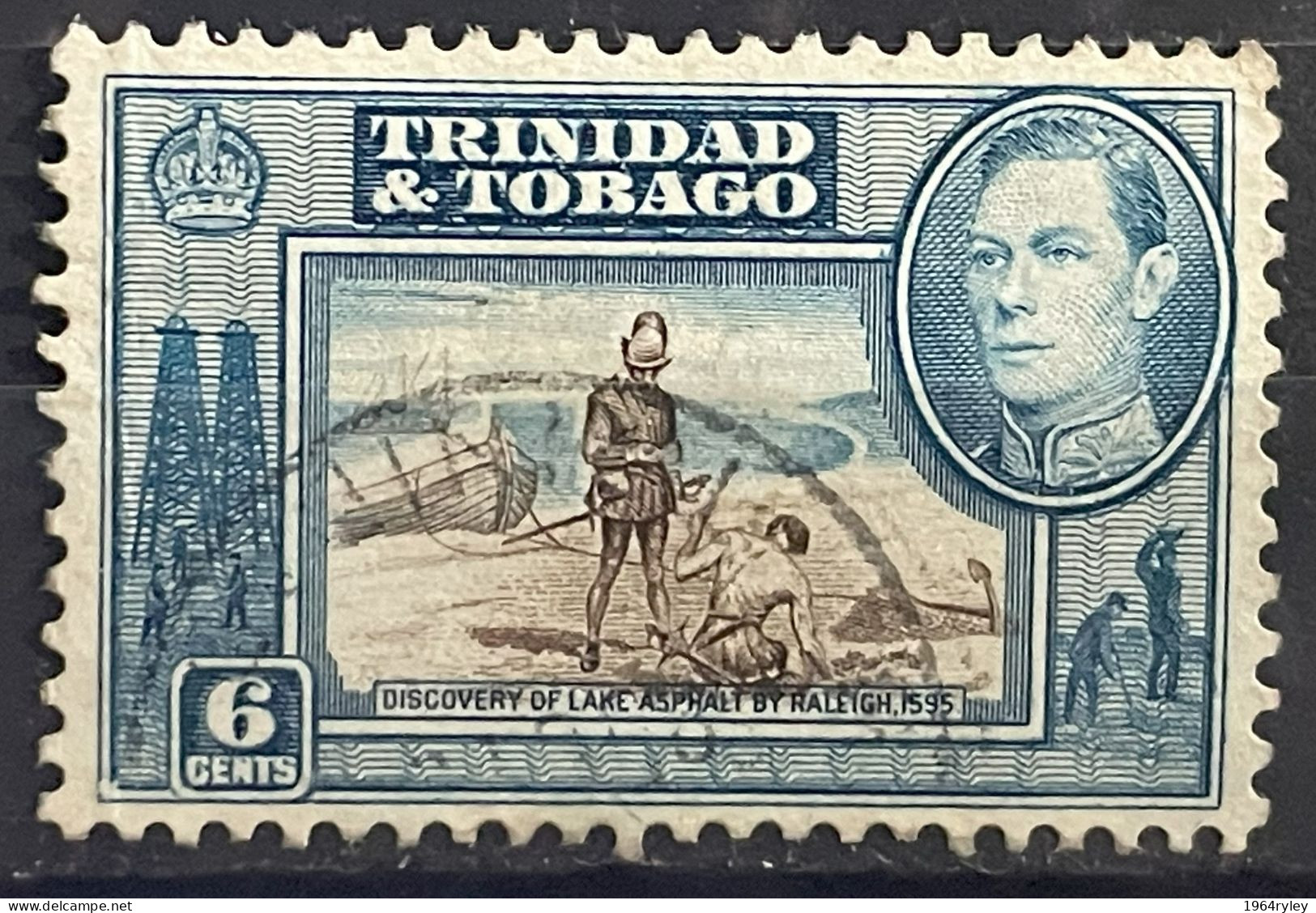 TRINIDAD & TOBAGO - (0) - 1938-1951  -  # 55 - Trinidad & Tobago (...-1961)