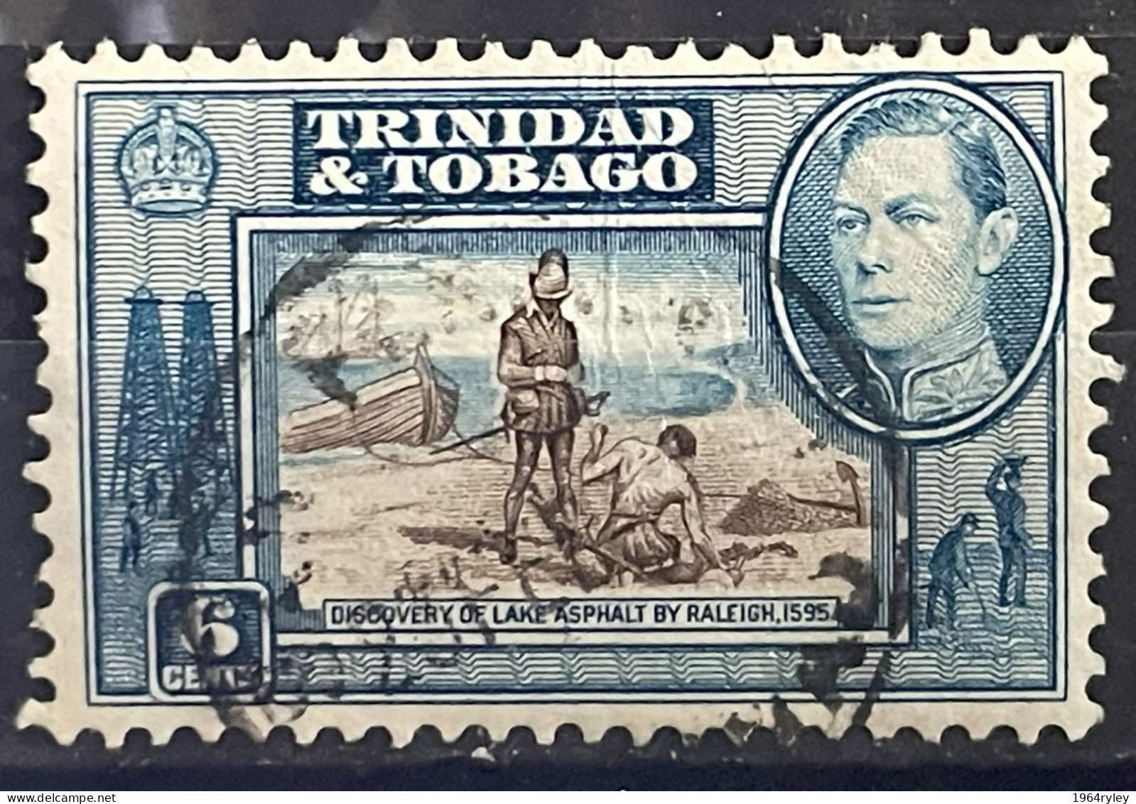 TRINIDAD & TOBAGO - (0) - 1938-1951  -  # 55 - Trinidad & Tobago (...-1961)